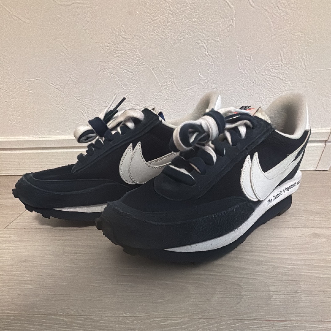 fragment design × sacai × Nike LD Waffle "Blackended Blue"