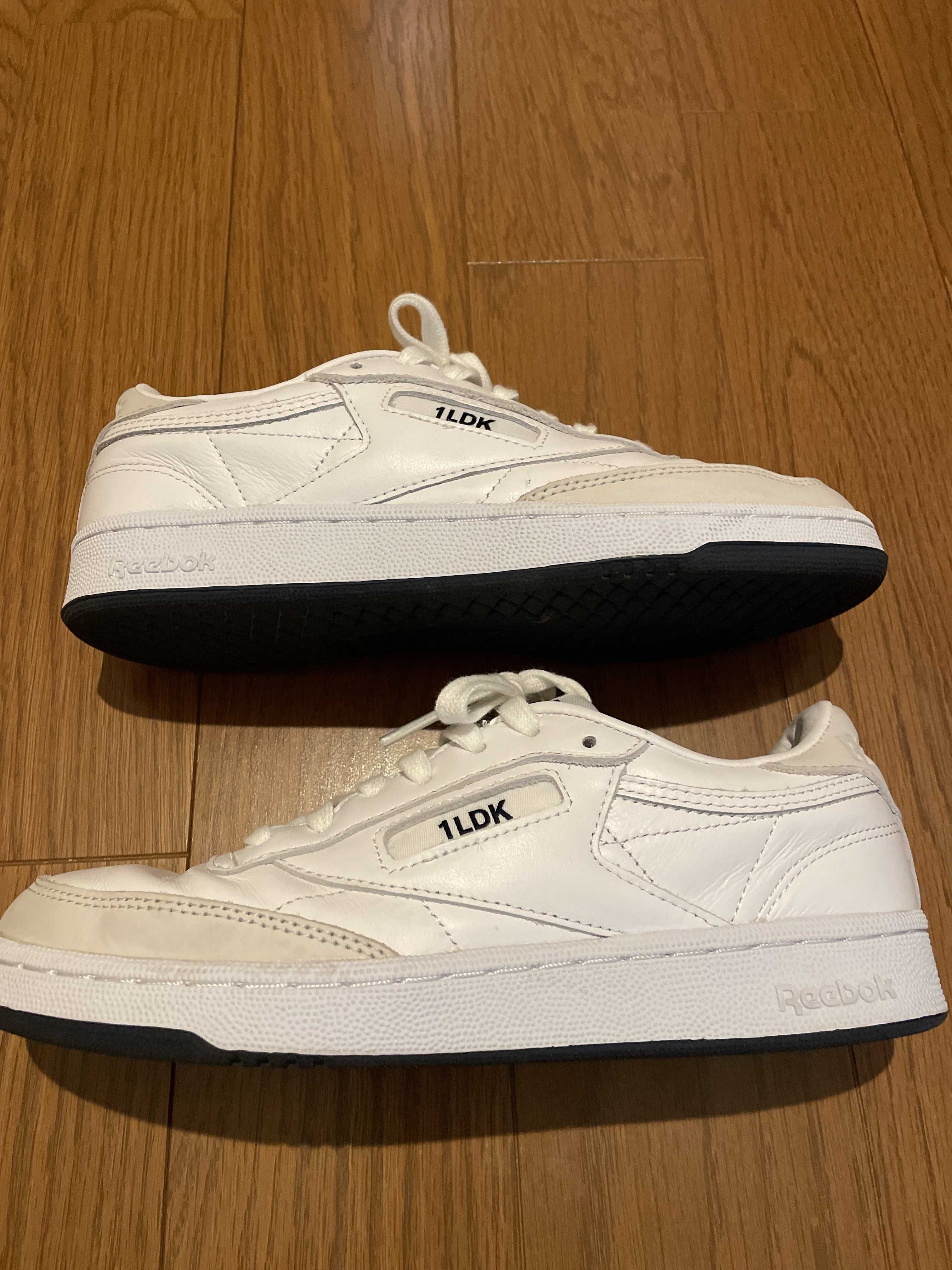 1LDK × REEBOK CLUB C 85 "WHITE/NAVY"
