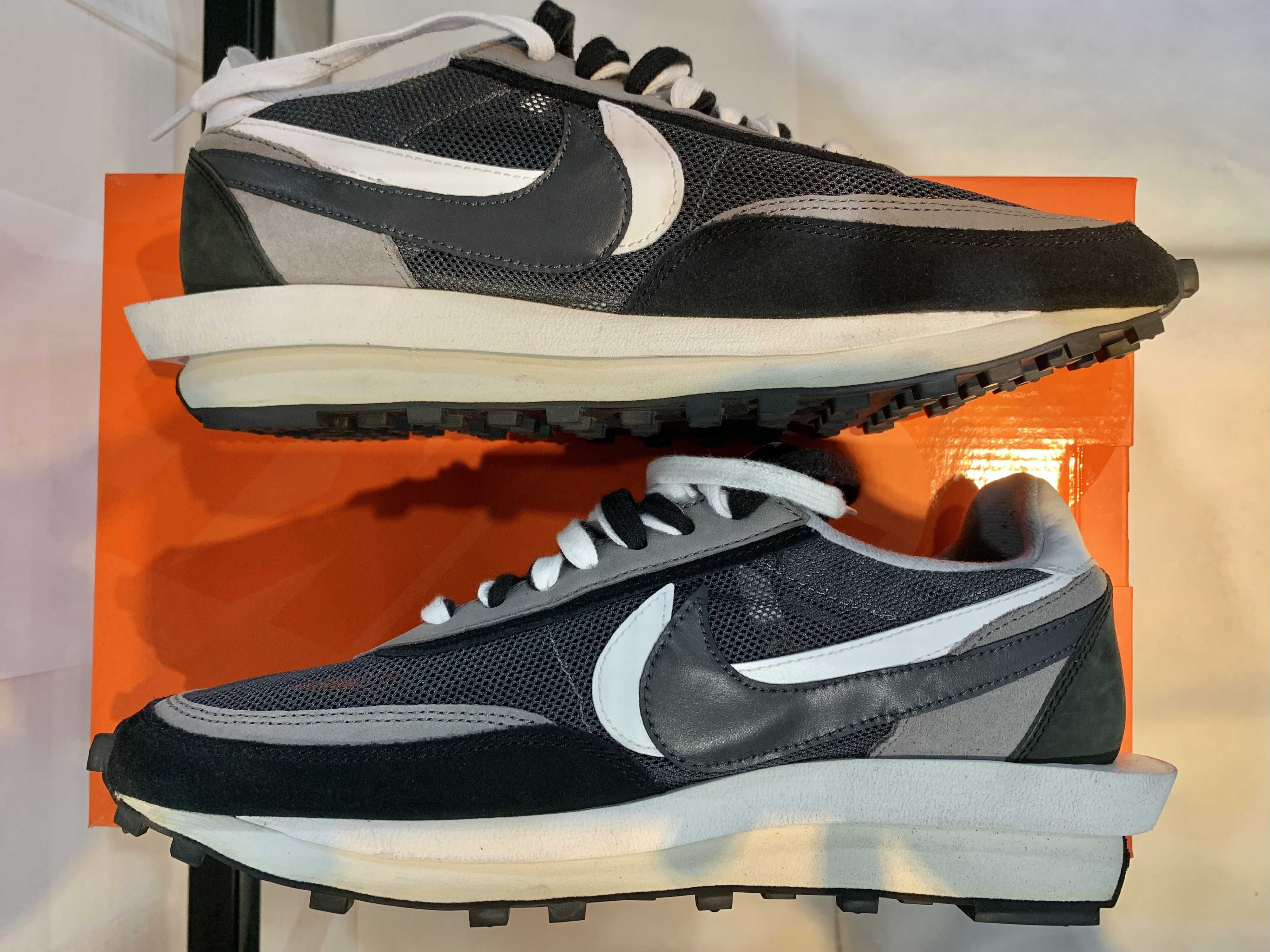 sacai × Nike LD Waffle "Black"