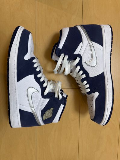 Nike Air Jordan 1 High OG CO.JP "White/Midnight Navy" (2020)(ブリーフケースなし)