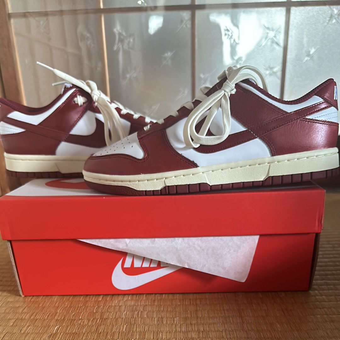 Nike Women's Dunk Low PRM "Team Red and White"