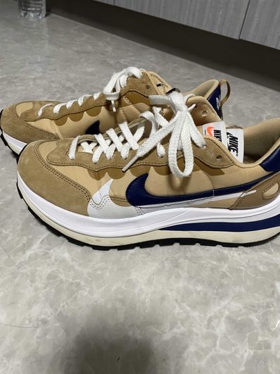 Sacai × Nike Vapor Waffle "Sesame And Blue Void"
