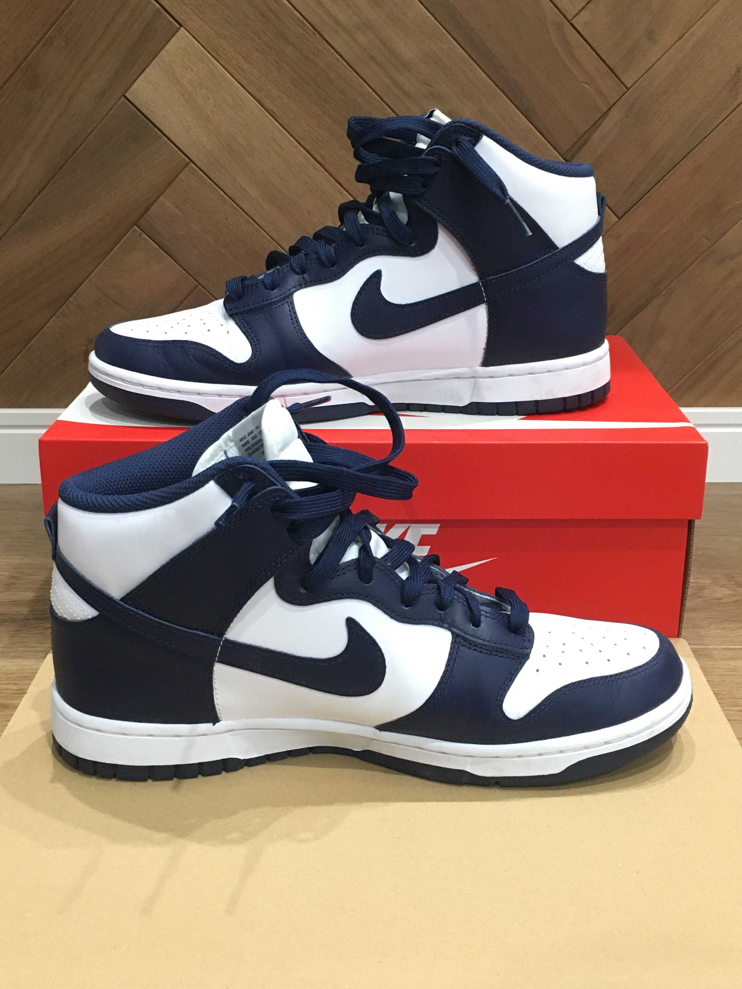 Nike Dunk High "Championship Navy"