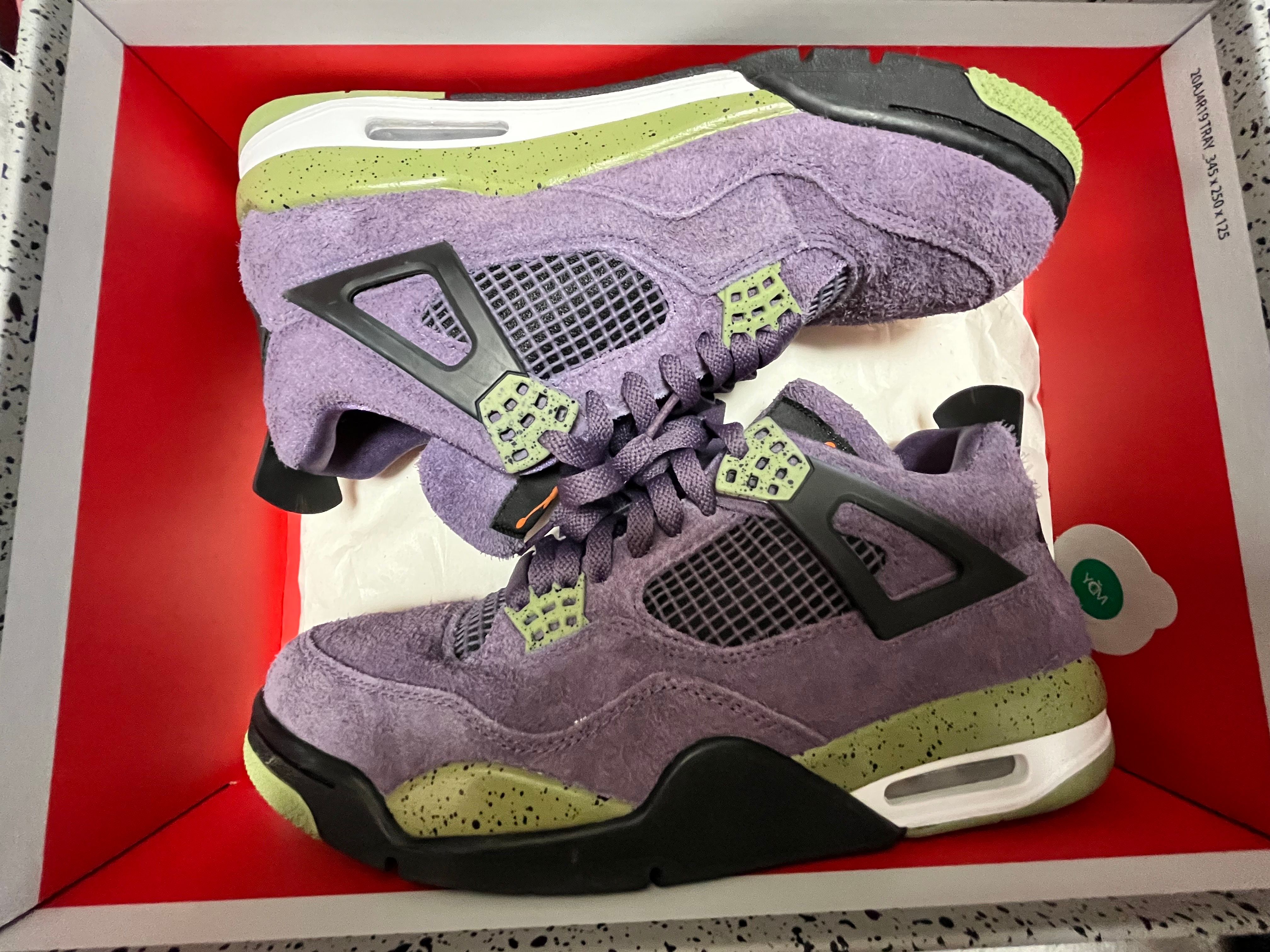 Nike Women's Air Jordan 4 "Canyon Purple"