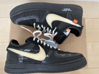 Off-White × Nike Air Force 1 Low "Black"