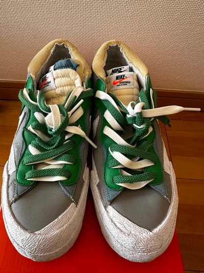 sacai × Nike Blazer Low "Classic Green"