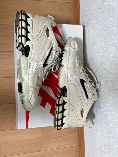 Stussy × Nike Air Zoom Spiridon CG 2 "Fossil/Black"