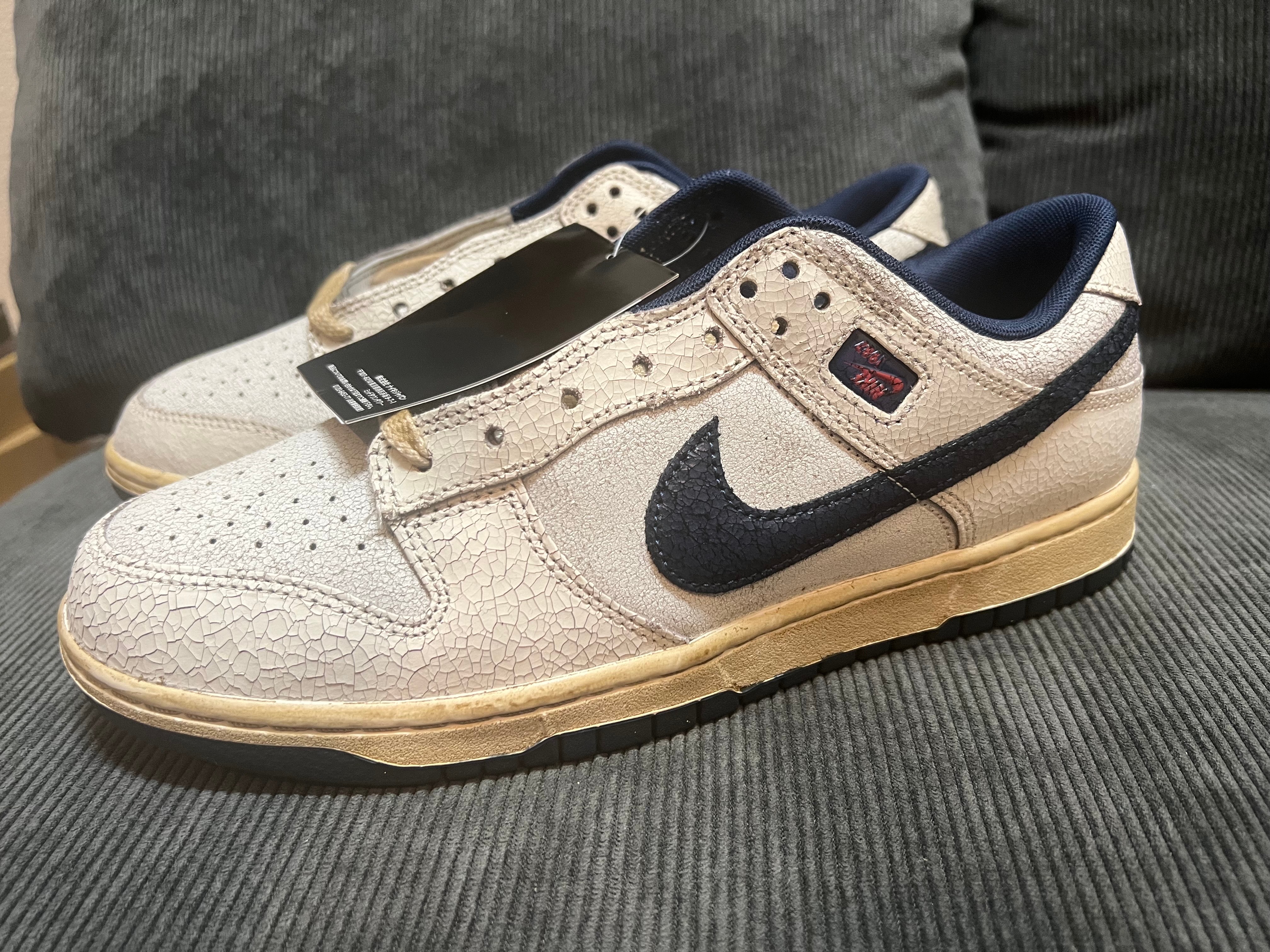 Stranger Things × Nike Dunk Low "Phantom/Midnight Navy"