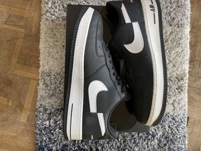 Supreme × COMME des GARCONS SHIRT × Nike Air Force 1 Low "Black/White" (2018)