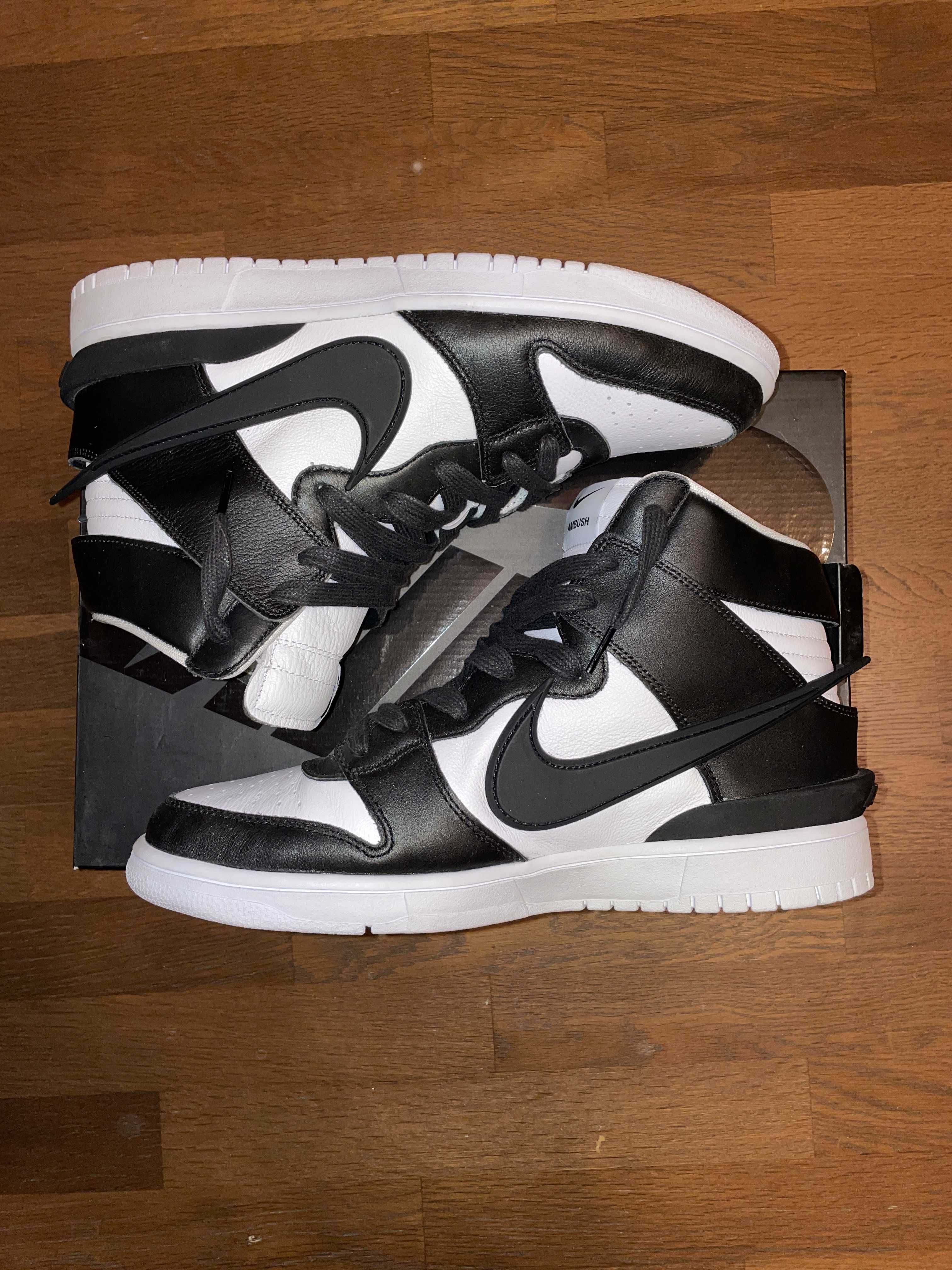 AMBUSH × Nike Dunk High "Black"