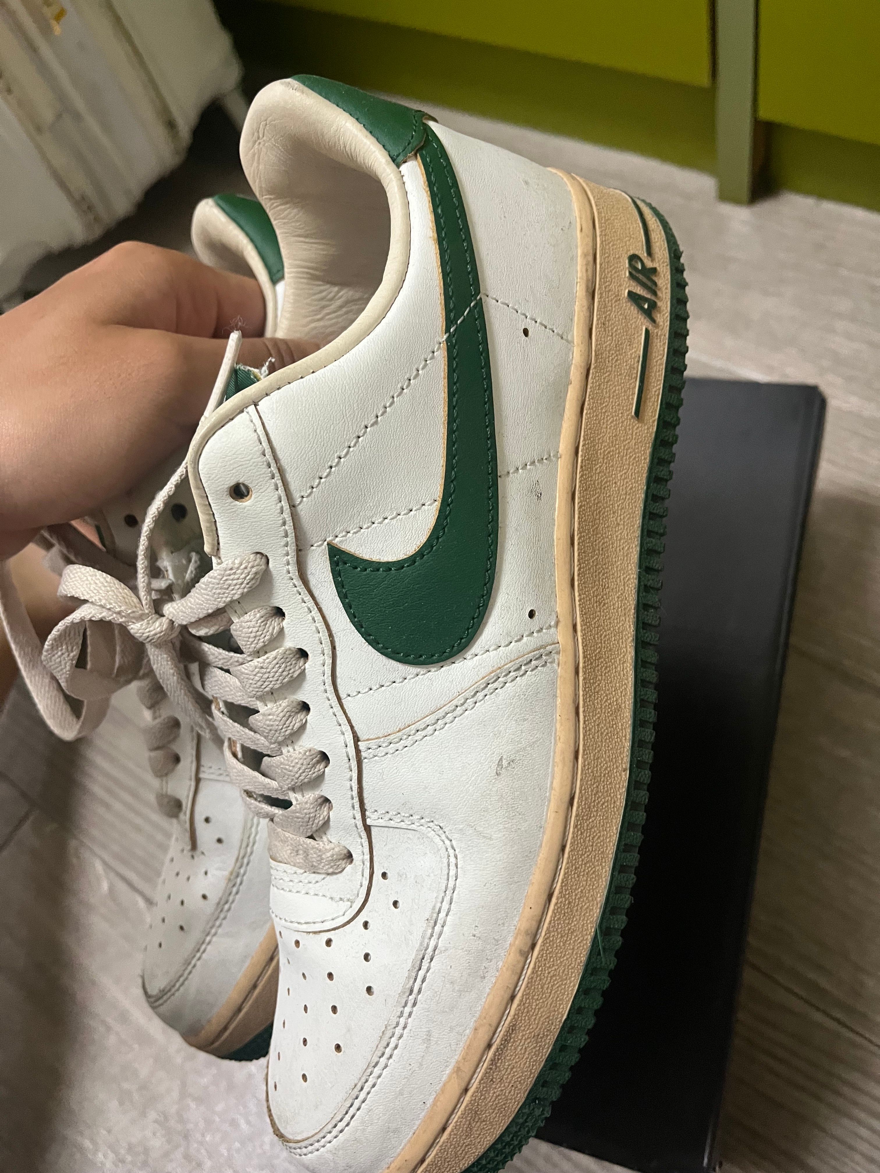 Nike Women's Air Force 1 Low "Green and Muslin"