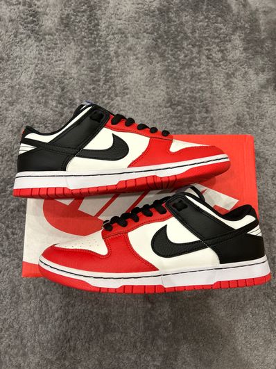 NBA × Nike Dunk Low EMB 75th Anniversary "Chicago Bulls"