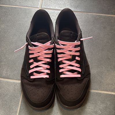 Travis Scott × Nike Air Jordan 1 Low OG SP "Velvet Brown and Dark Mocha"