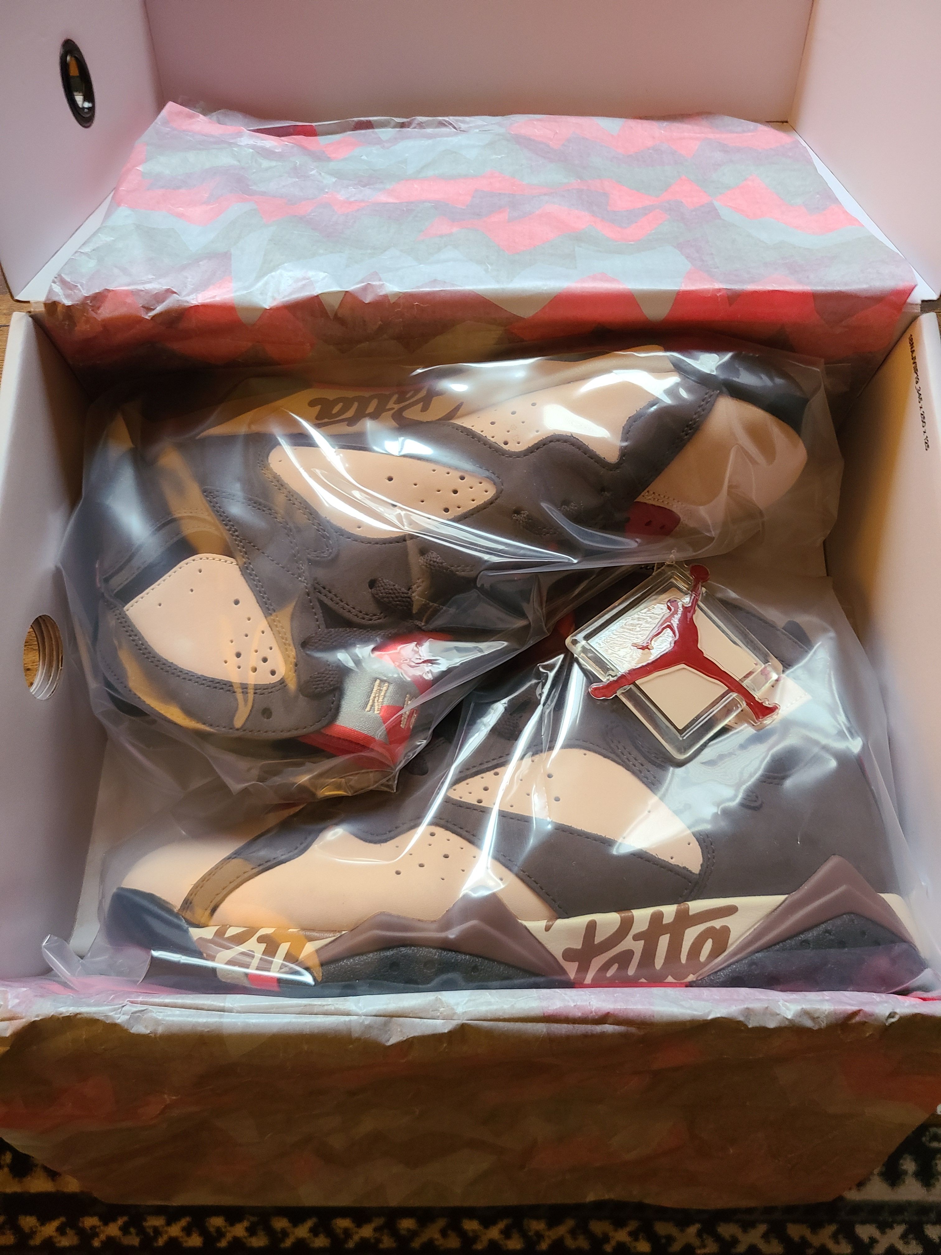 Patta × Nike Air Jordan 7 OG "Brown"
