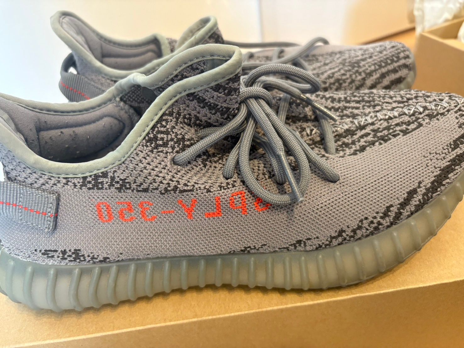 adidas Yeezy Boost 350 V2 "Grey/Bold Orange/DGH Solid Grey"