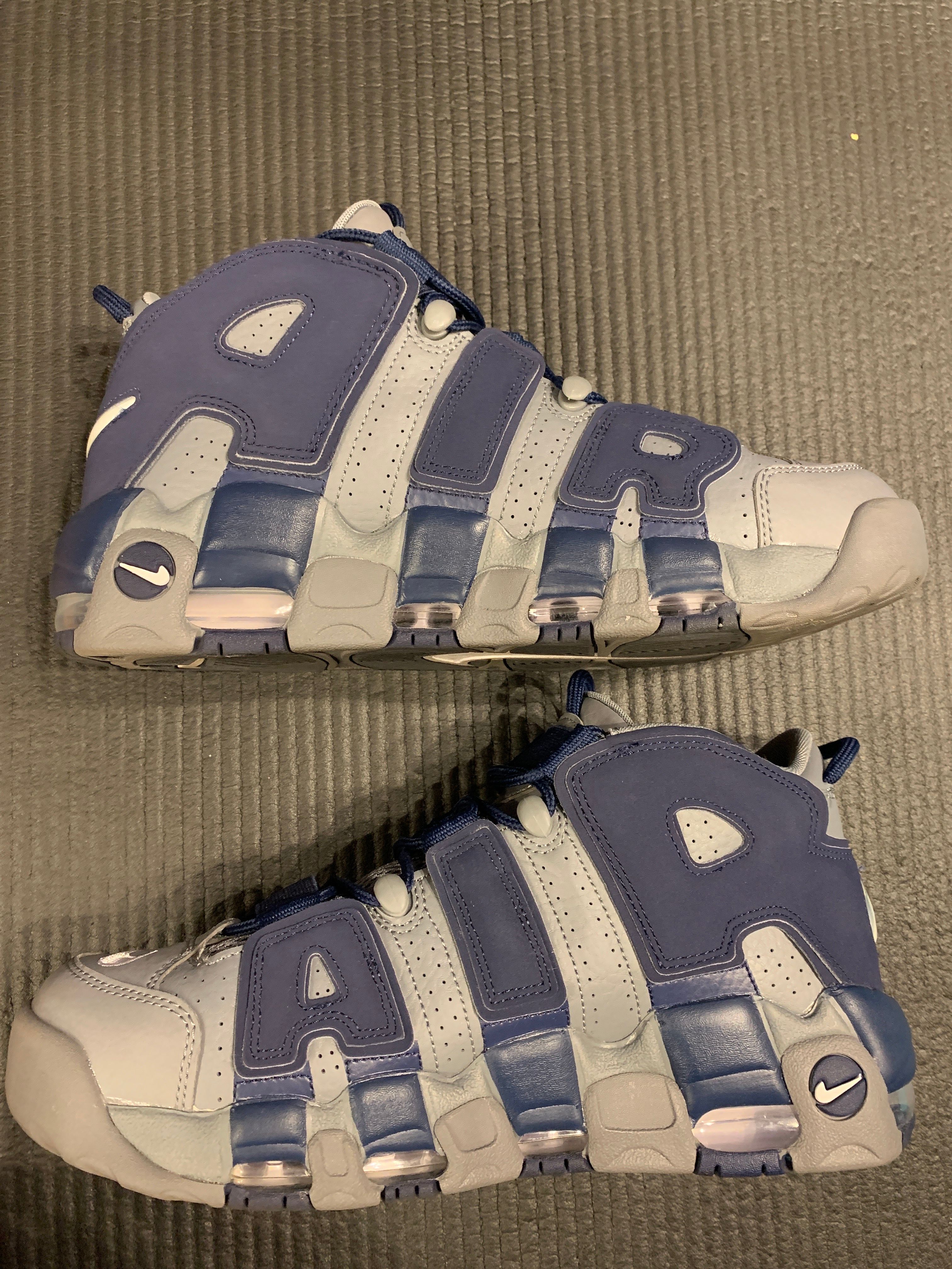 Nike Air More Uptempo '96 "Cool Grey/White/Midnight Navy"