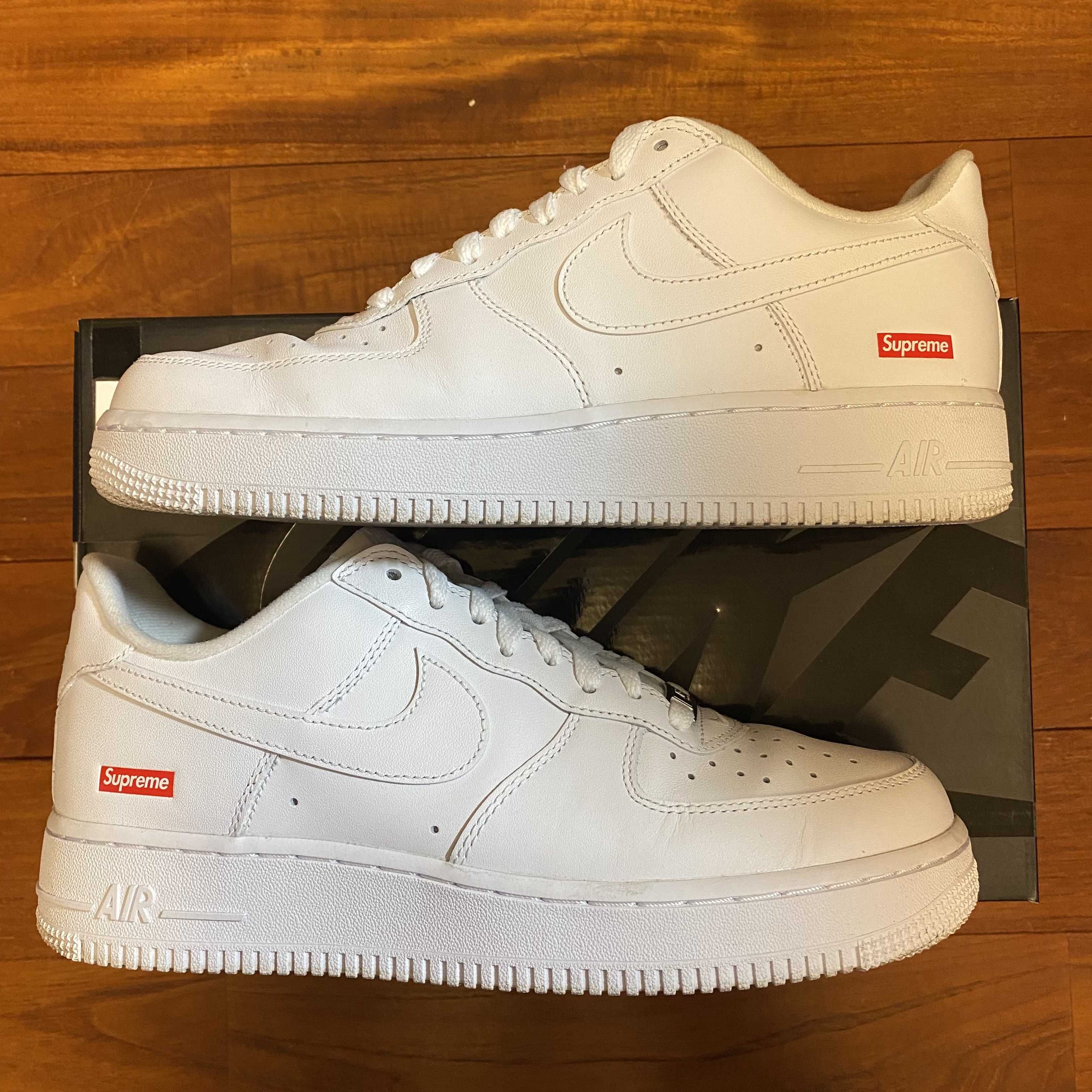 Supreme × Nike Air Force 1 Low "White"