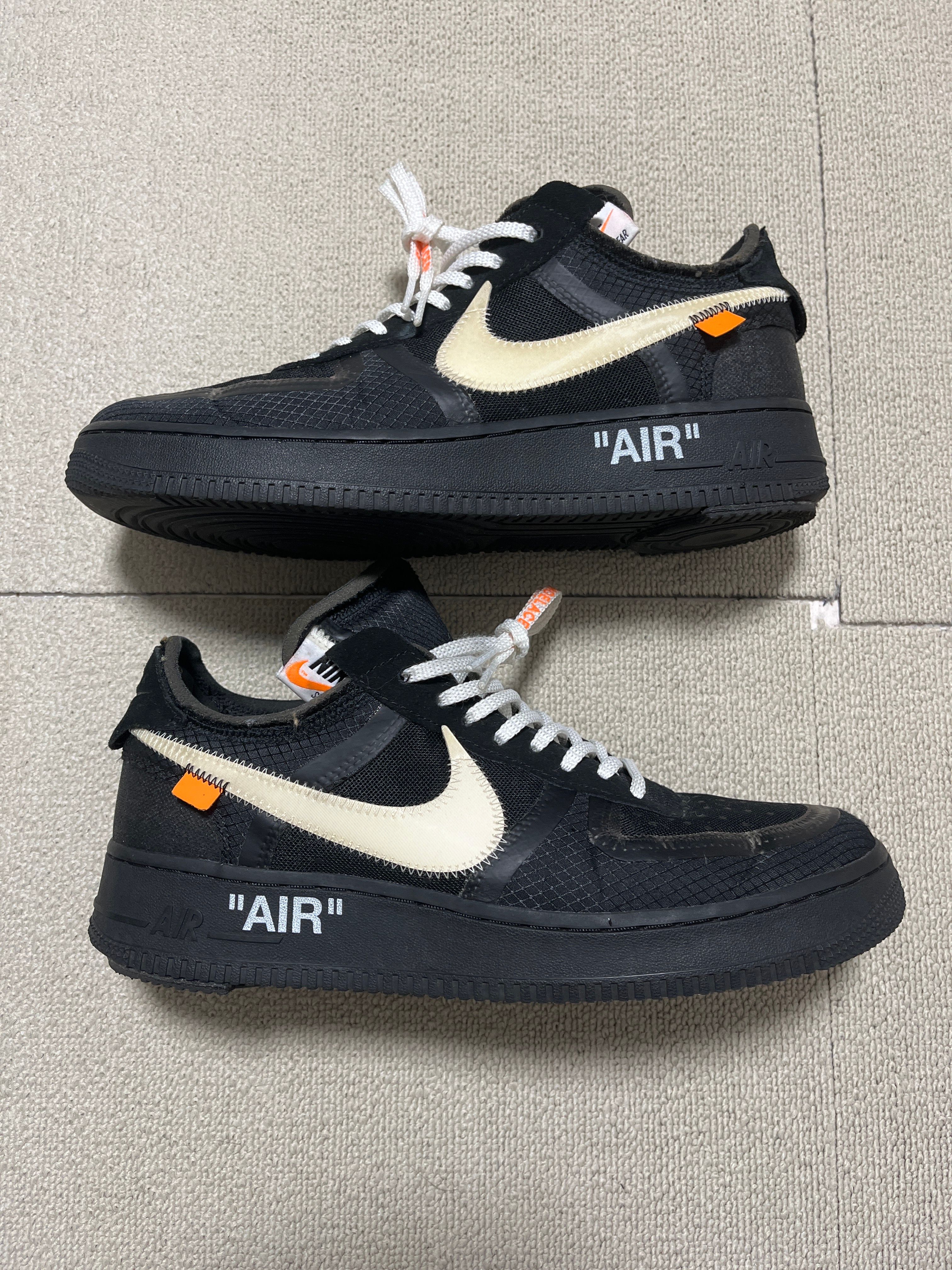 Off-White × Nike Air Force 1 Low "Black"