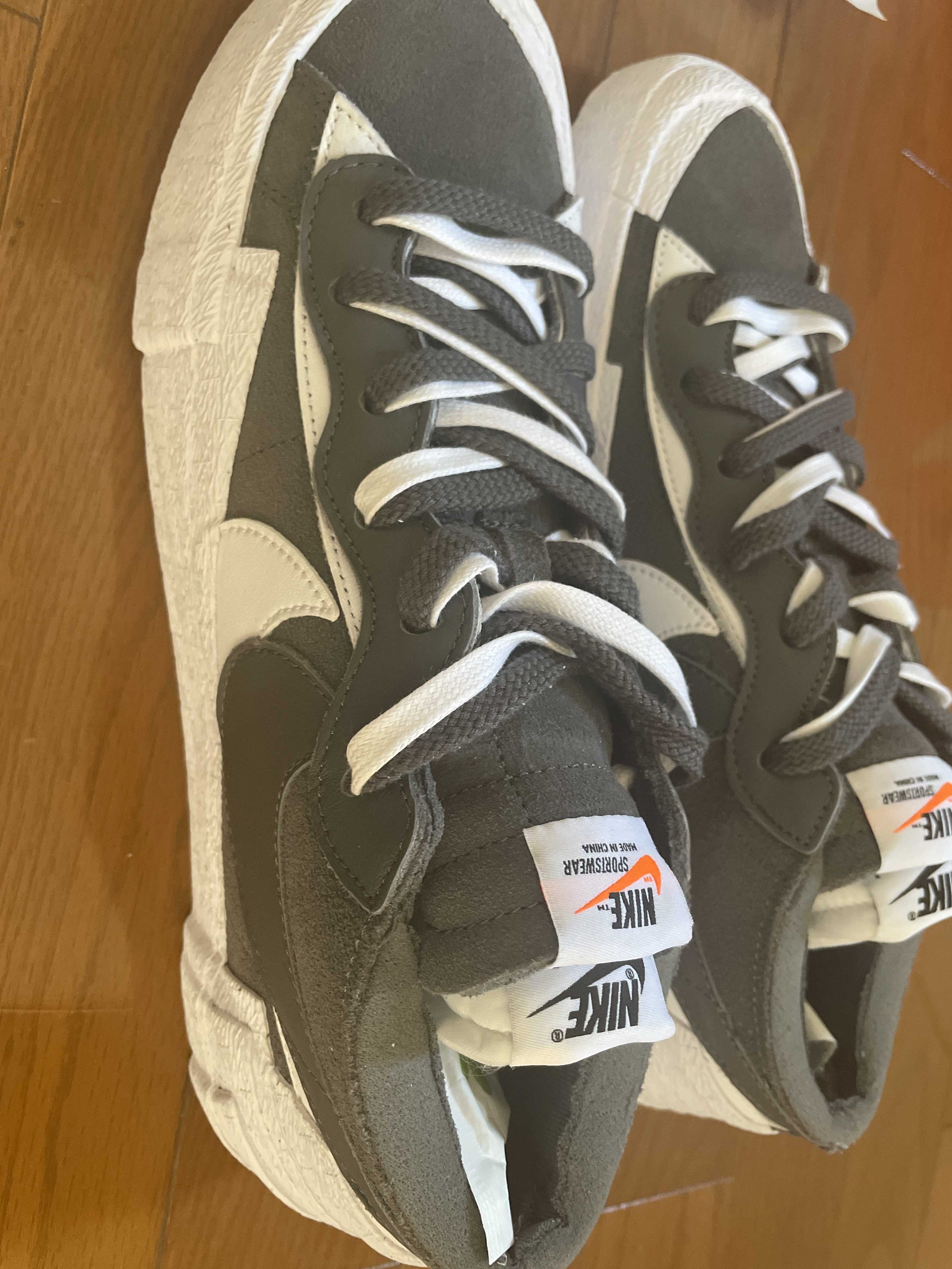 Sacai × Nike Blazer Low "Iron Grey"