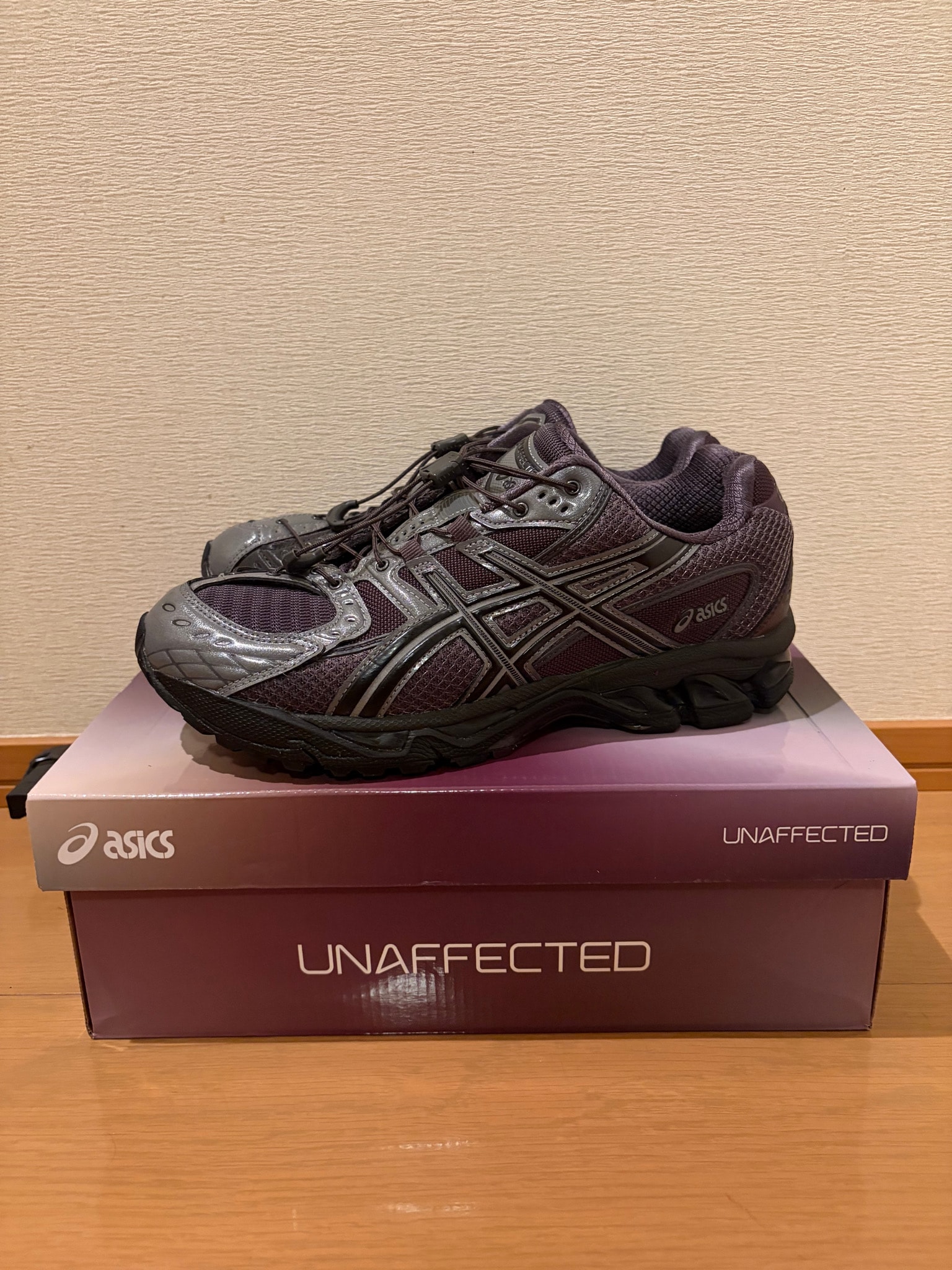 UNAFFECTED × Asics Gel-Kayano 12.1 "Gunmetal/Black"
