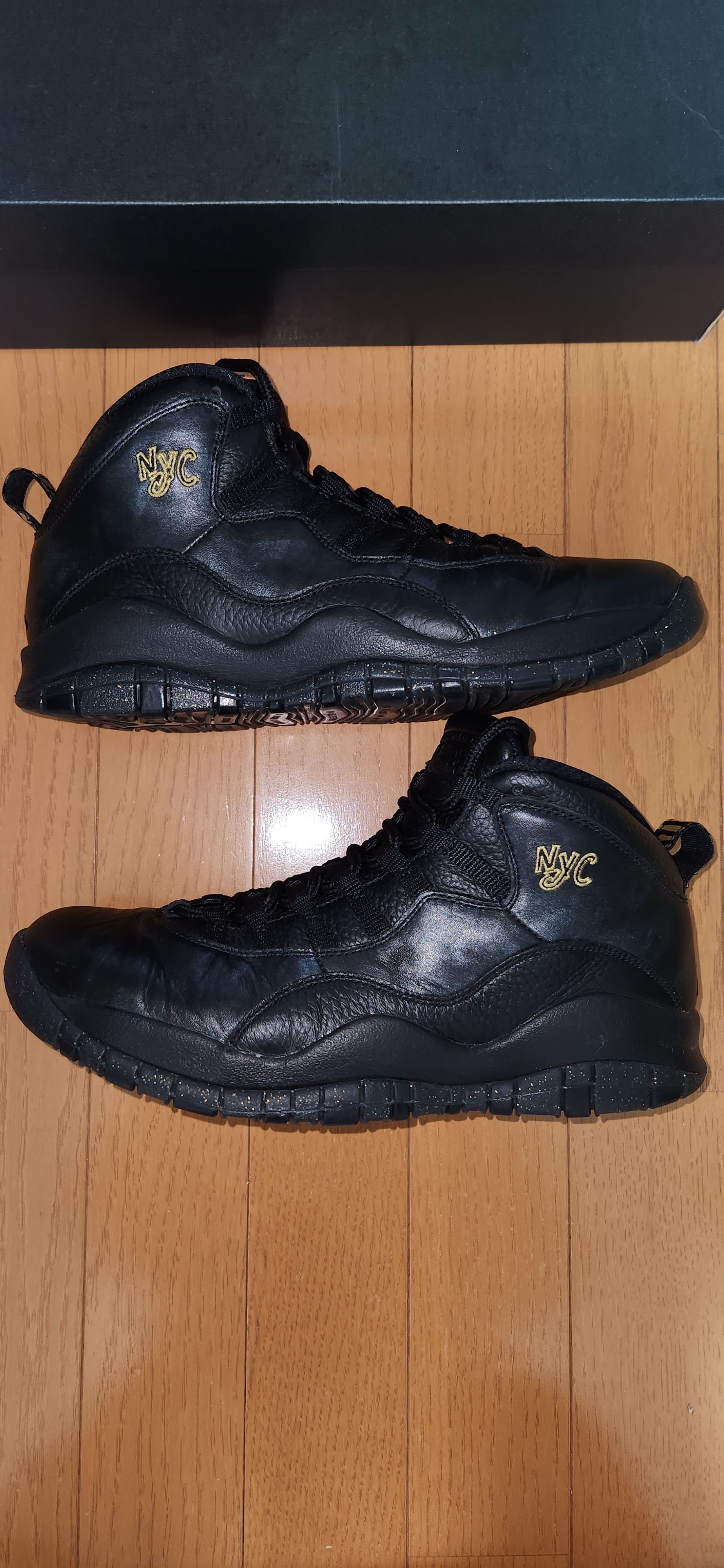 NIKE AIR JORDAN 10 RETRO "BLACK"