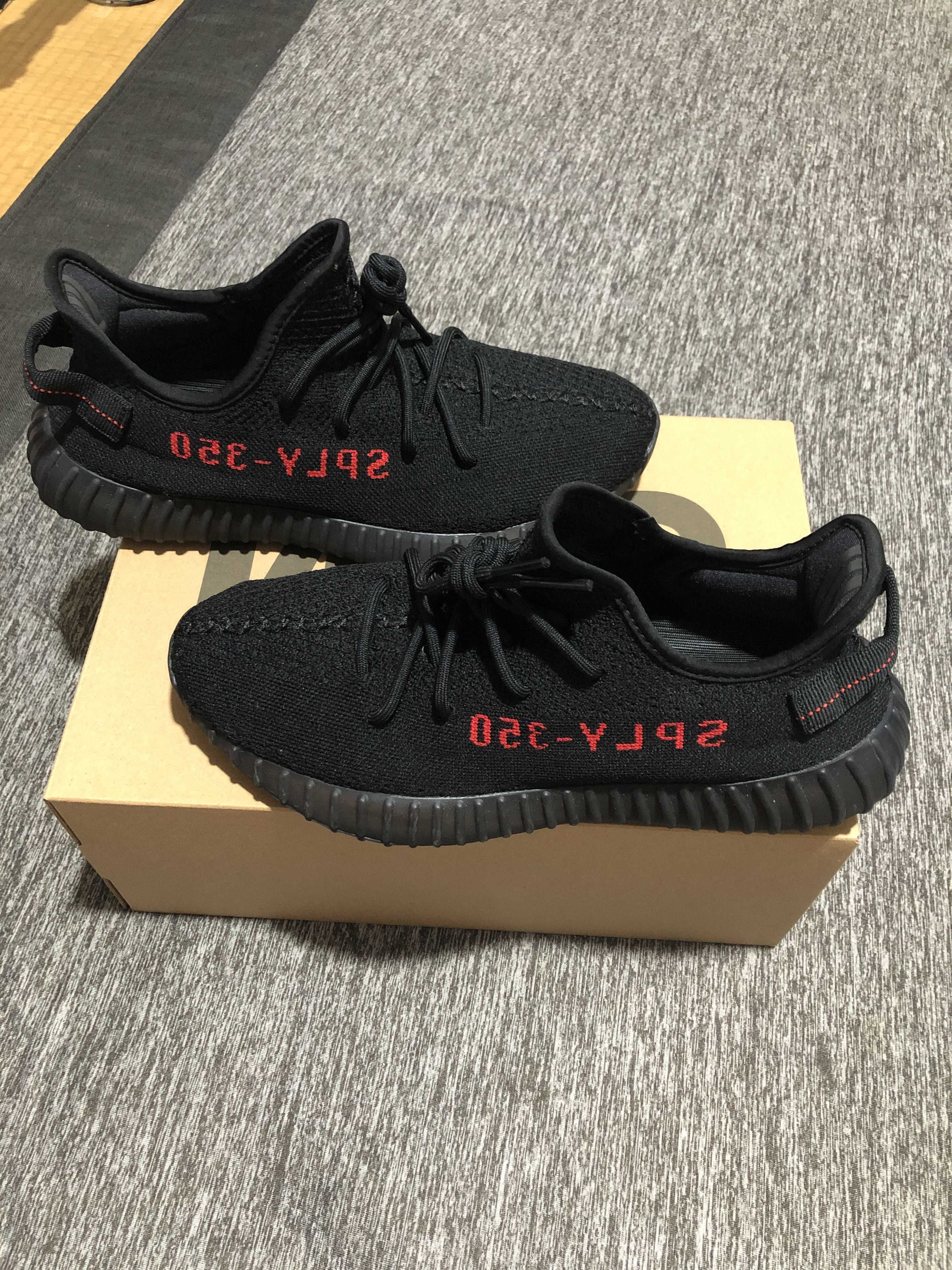 adidas YEEZY Boost 350 V2 "Core Black/Red" (2020)