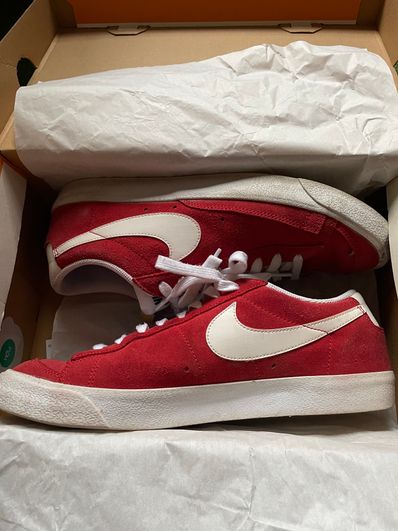 Nike Blazer Low 77 "University Red"