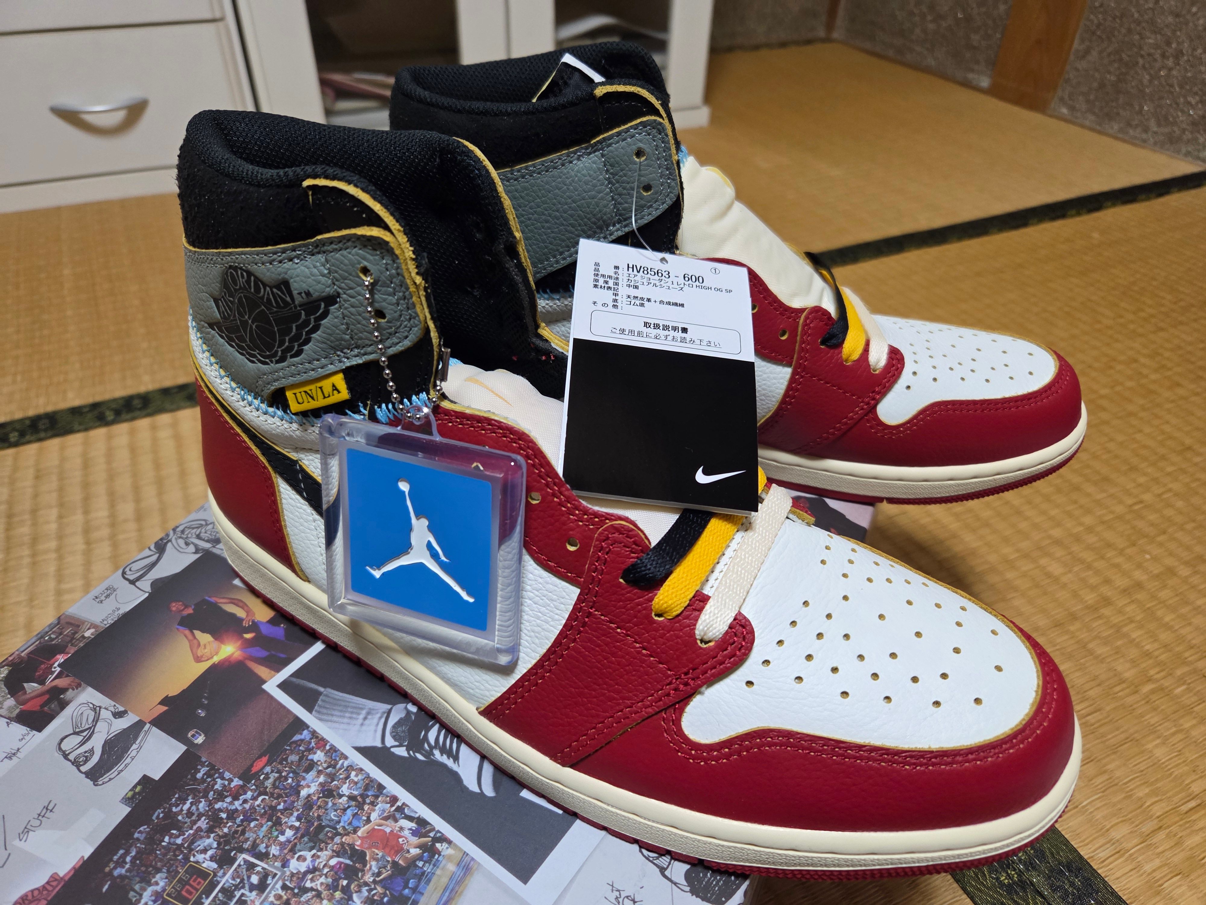 UNION × Nike Air Jordan 1 Retro High OG "Chicago/Shadow"