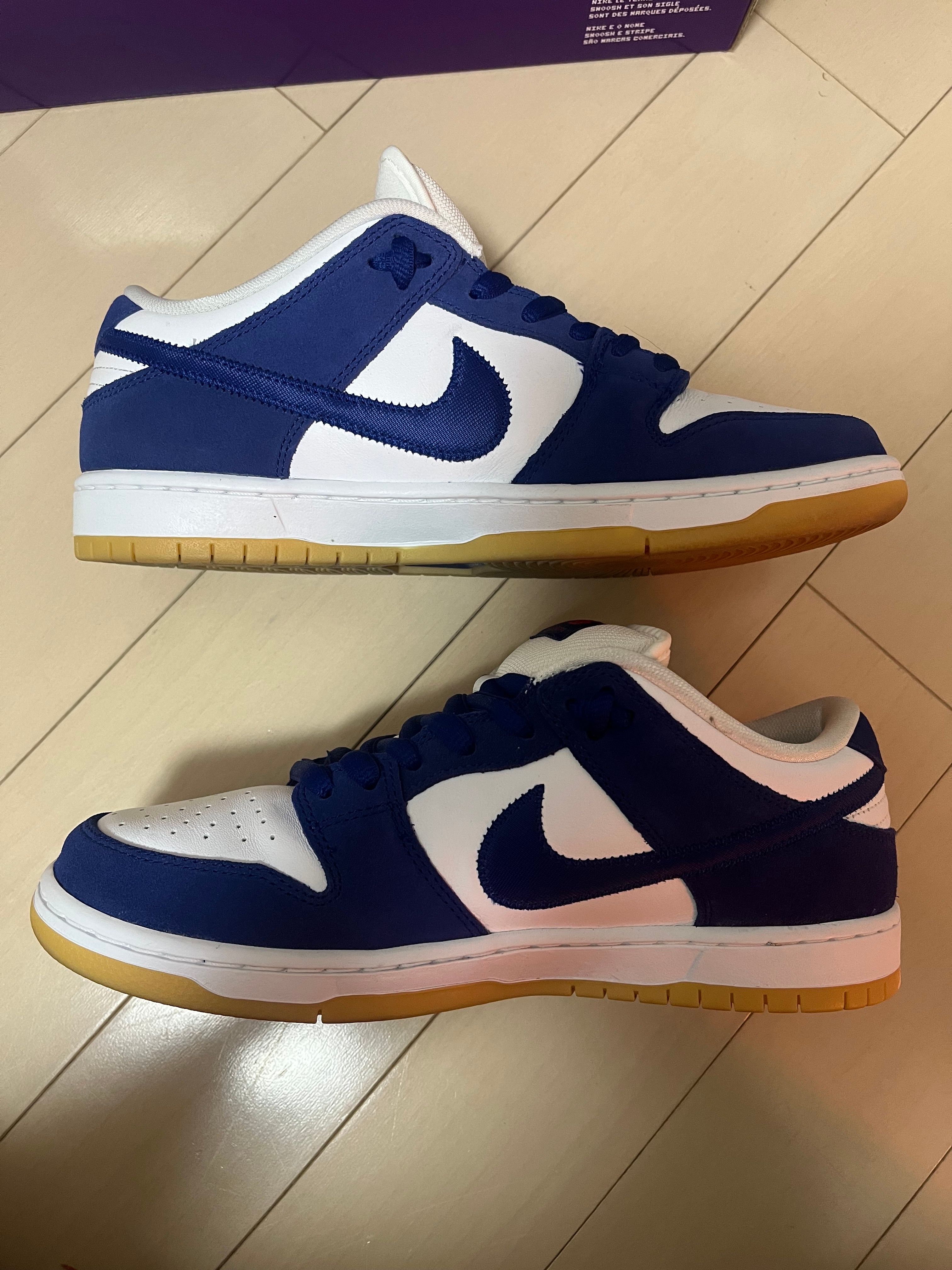 Nike SB Dunk Low "Los Angeles Dodgers/Deep Royal Blue"