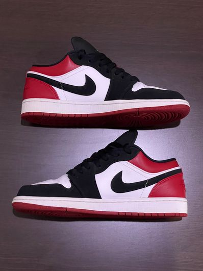 Nike Air Jordan 1 Low "Black Toe"