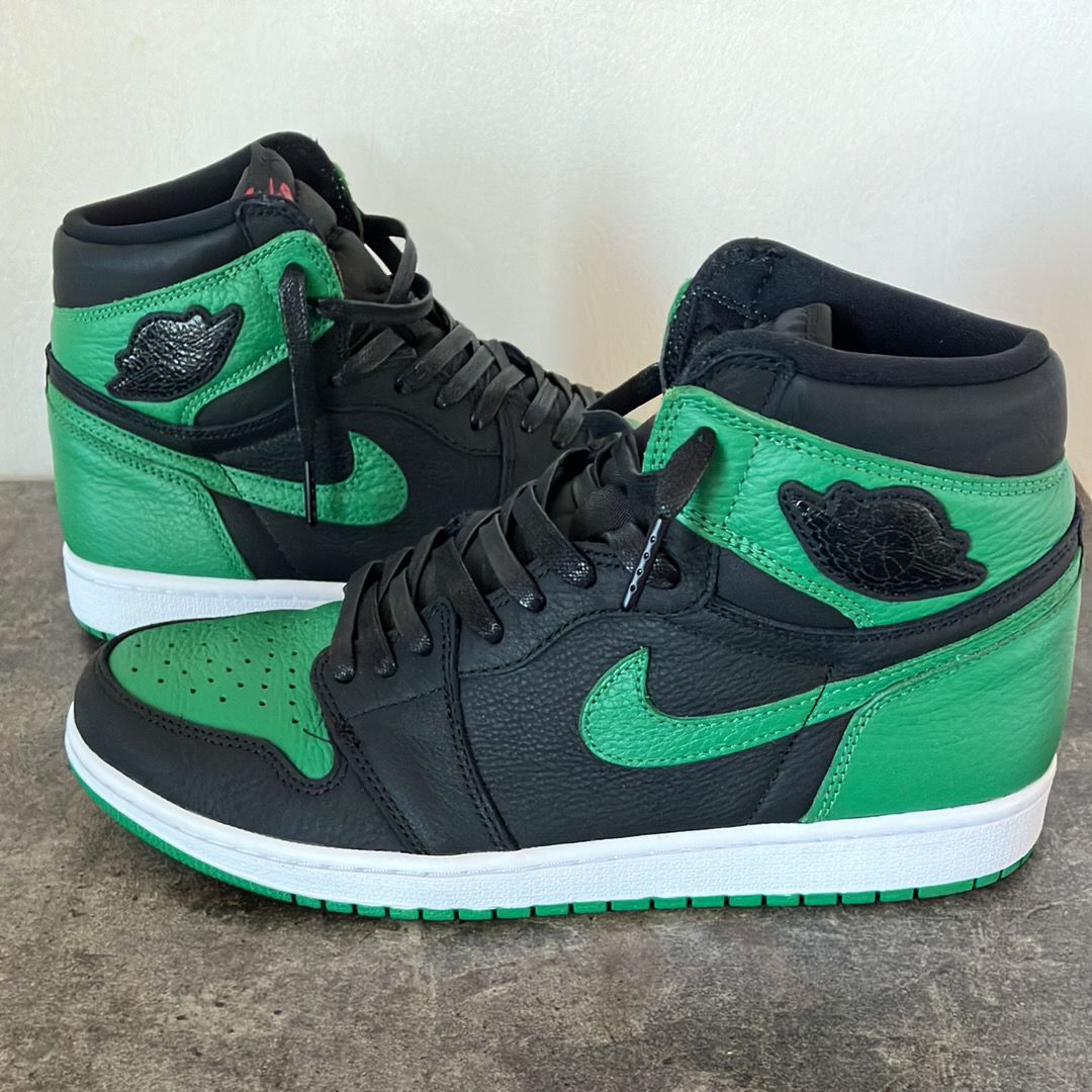 Nike Air Jordan 1 Retro High OG "Black/Pine Green" (2020)      