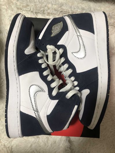 Nike GS Air Jordan 1 High OG CO.JP "Midnight Navy" (2020)(ブリーフケースなし)