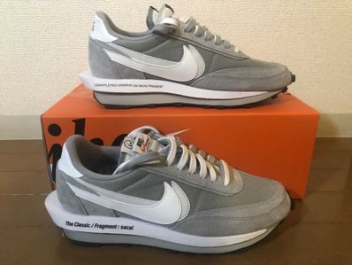 Fragment × sacai × Nike LD Waffle "Light Smoke Grey"