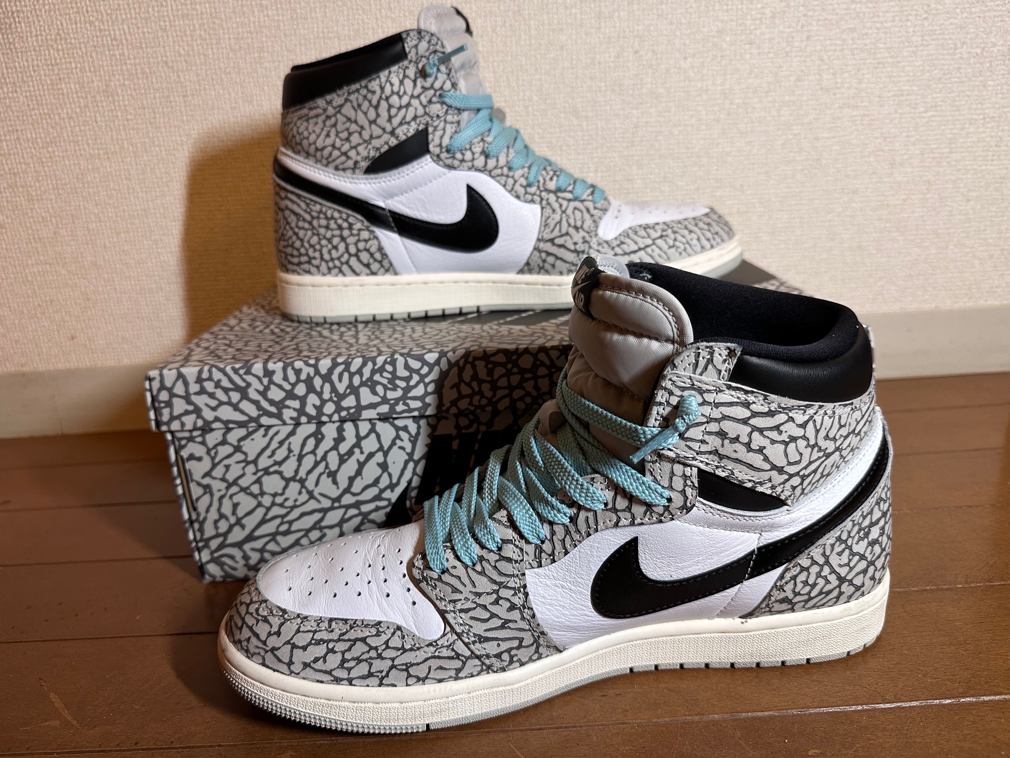 Nike Air Jordan 1 High OG "White Cement/Safari"