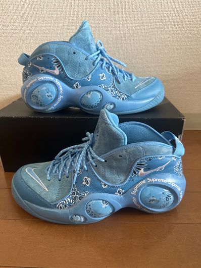 Supreme × Nike Air Zoom Flight 95 SP "University Blue/White"