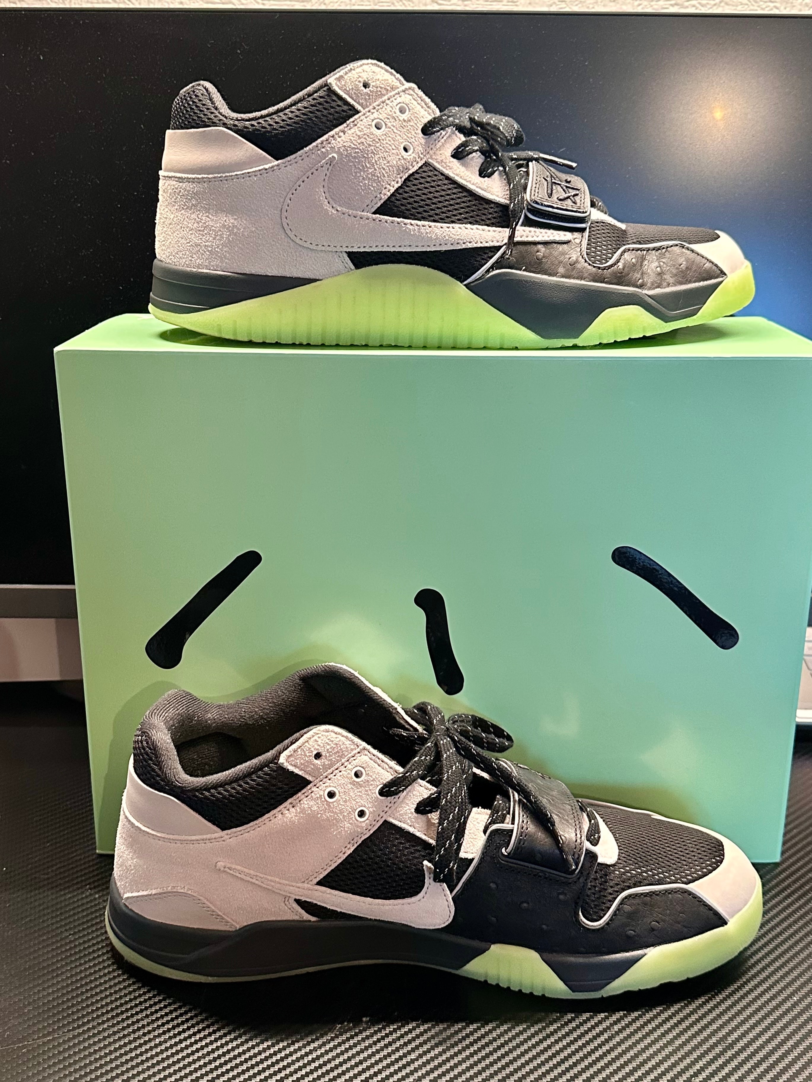 Travis Scott × Chase B × Nike Jumpman Jack TR CJ1 T-Rexx "Night Silver"