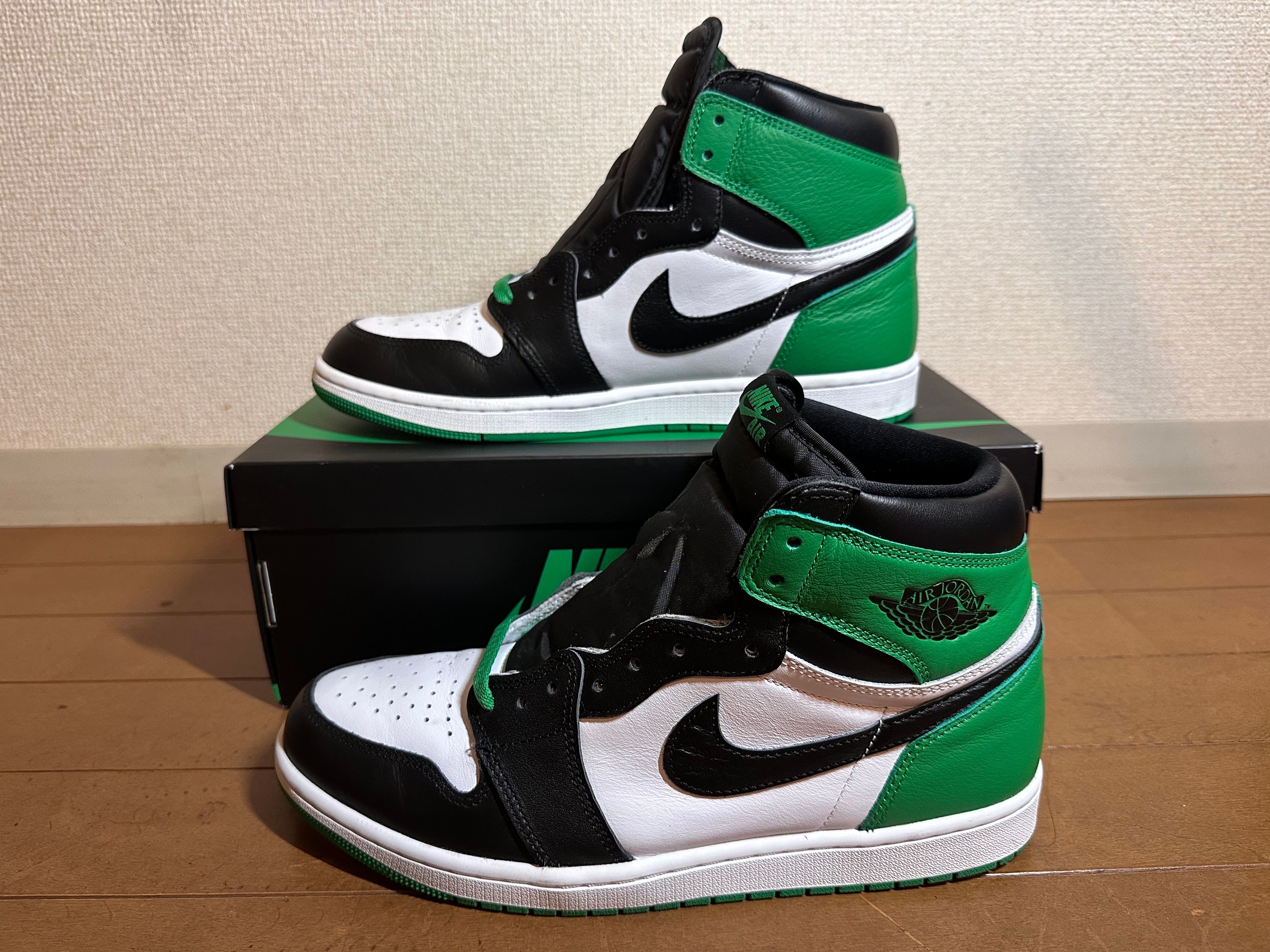 Nike Air Jordan 1 Retro High OG "Celtics/Black and Lucky Green" (2023)