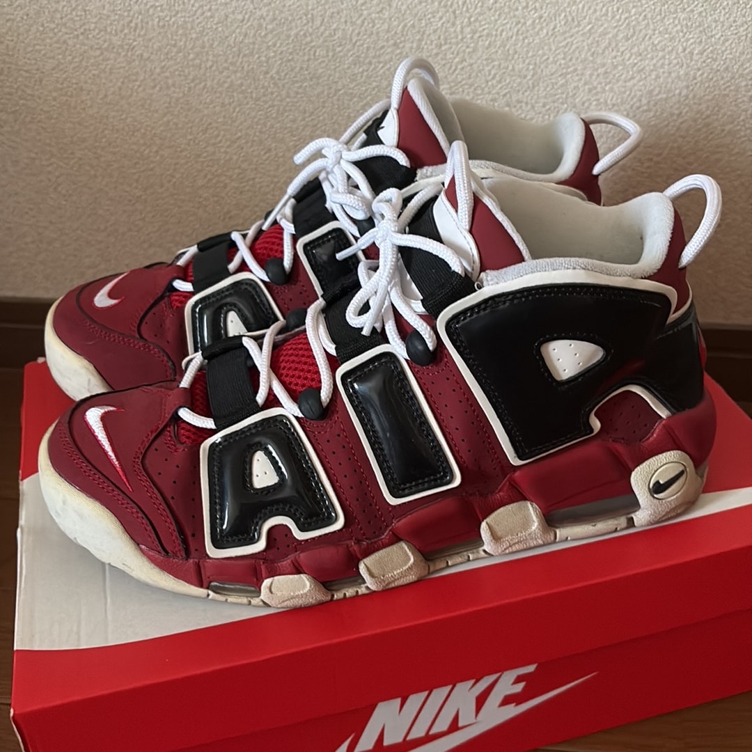 Nike Air More Uptempo ’96 "Black and Varsity Red" (2021)