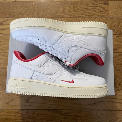 KITH × Nike Air Force 1 Low "White/Red"