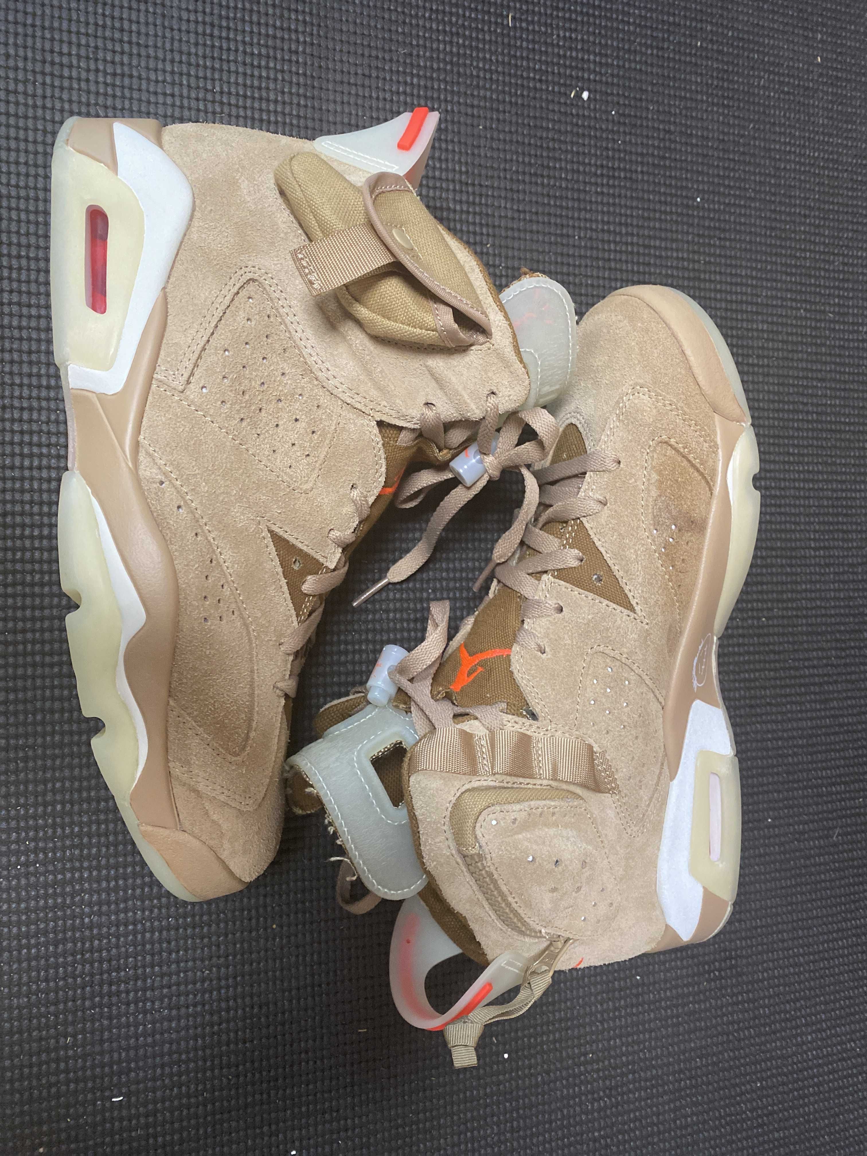 Travis Scott × Nike Air Jordan 6 "British Khaki"