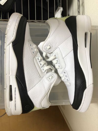 Fragment × Nike Air Jordan 3 "White/Black"