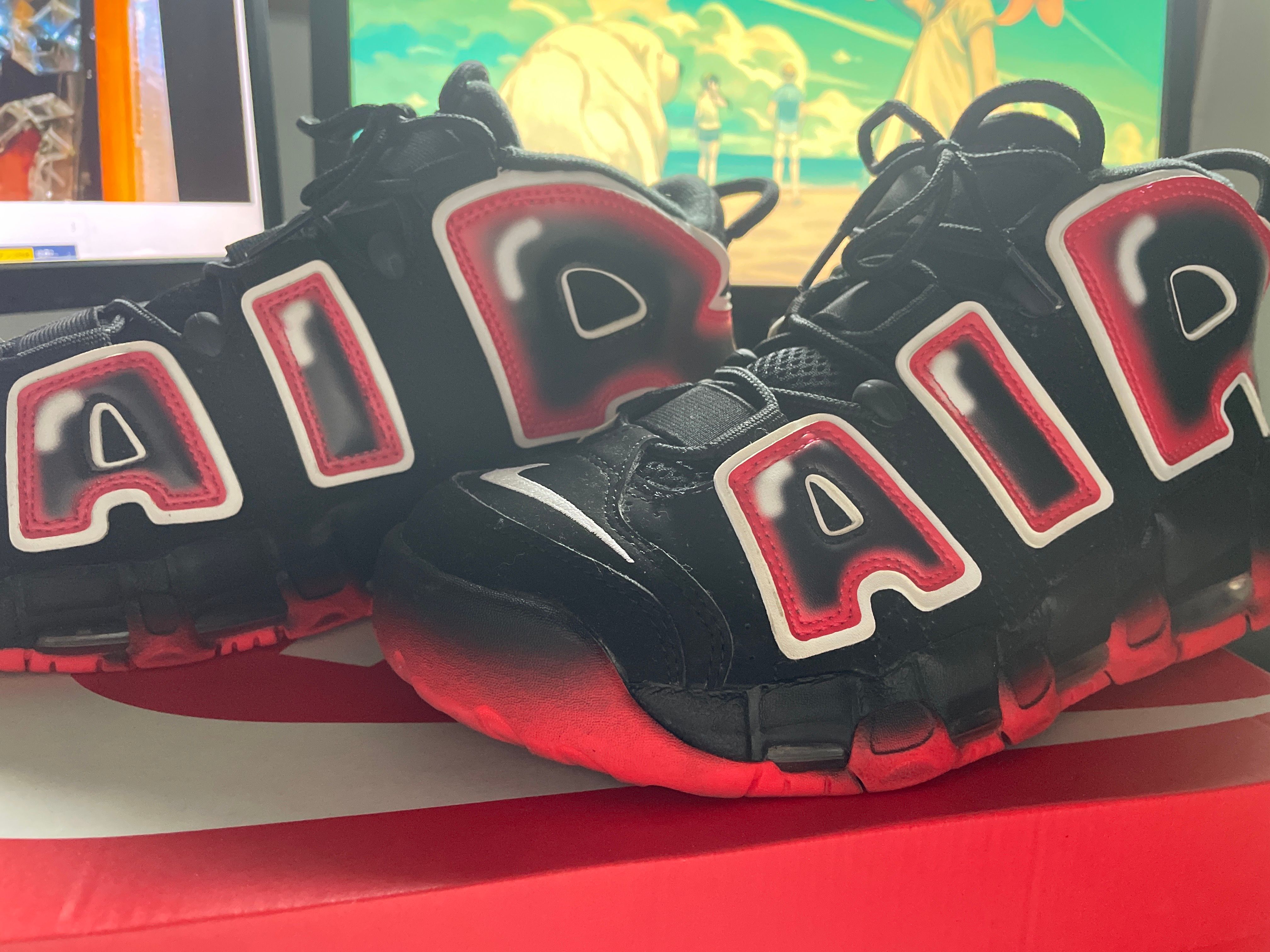 NIKE AIR MORE UPTEMPO "LASER CRIMSON"