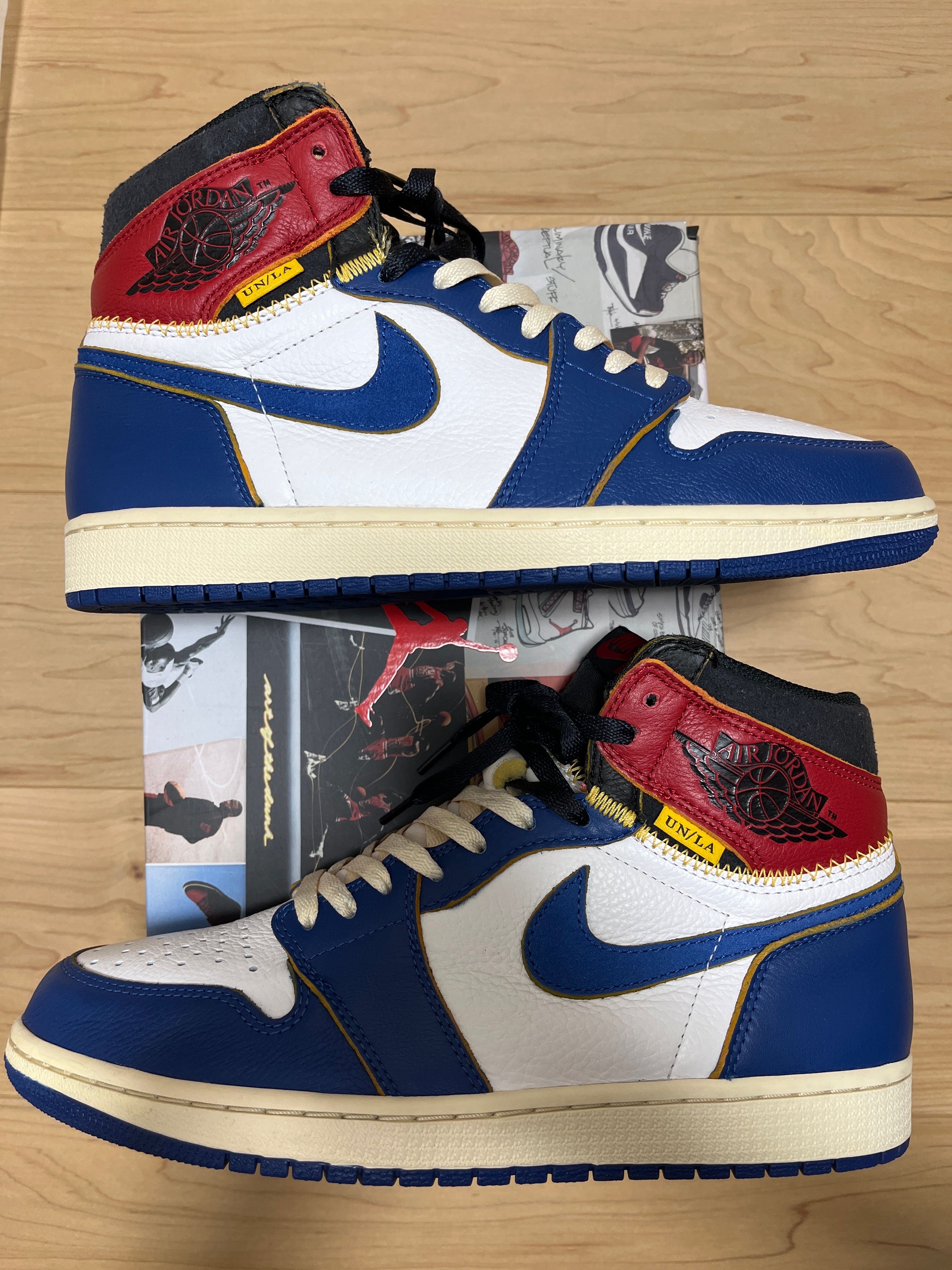 Union × Nike Air Jordan 1 Retro High OG NRG "Storm Blue/Varsity Red"