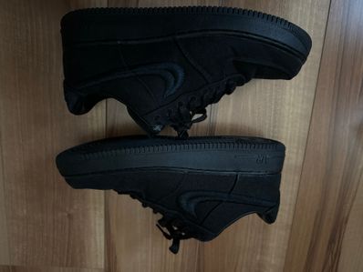 Stussy × Nike Air Force 1 Low "Triple Black"