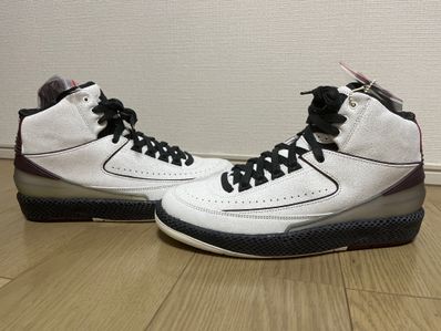 A Ma Maniere × Nike Air Jordan 2 "Airness/Sail and Burgundy"