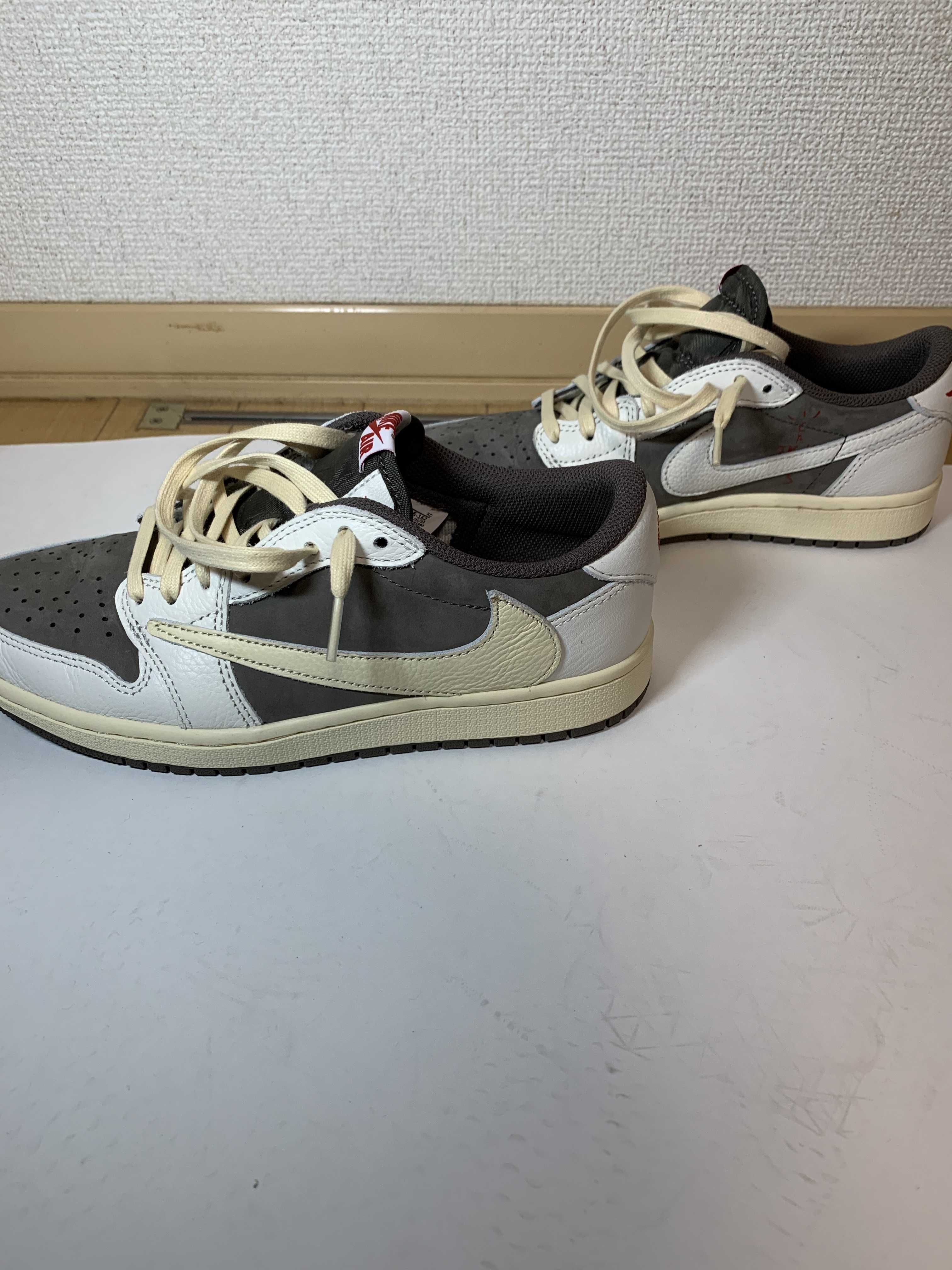 Travis Scott × Nike Air Jordan 1 Low OG SP "Reverse Mocha/Sail and Ridgerock"