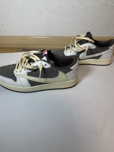 Travis Scott × Nike Air Jordan 1 Low OG SP "Reverse Mocha/Sail and Ridgerock"