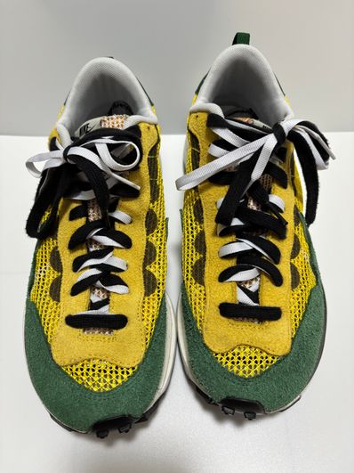 sacai × Nike Vapor Waffle "Tour Yellow/Stadium Green-Sail"
