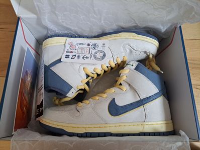 ATLAS × Nike SB Dunk High "Sail/Ocean Fog"