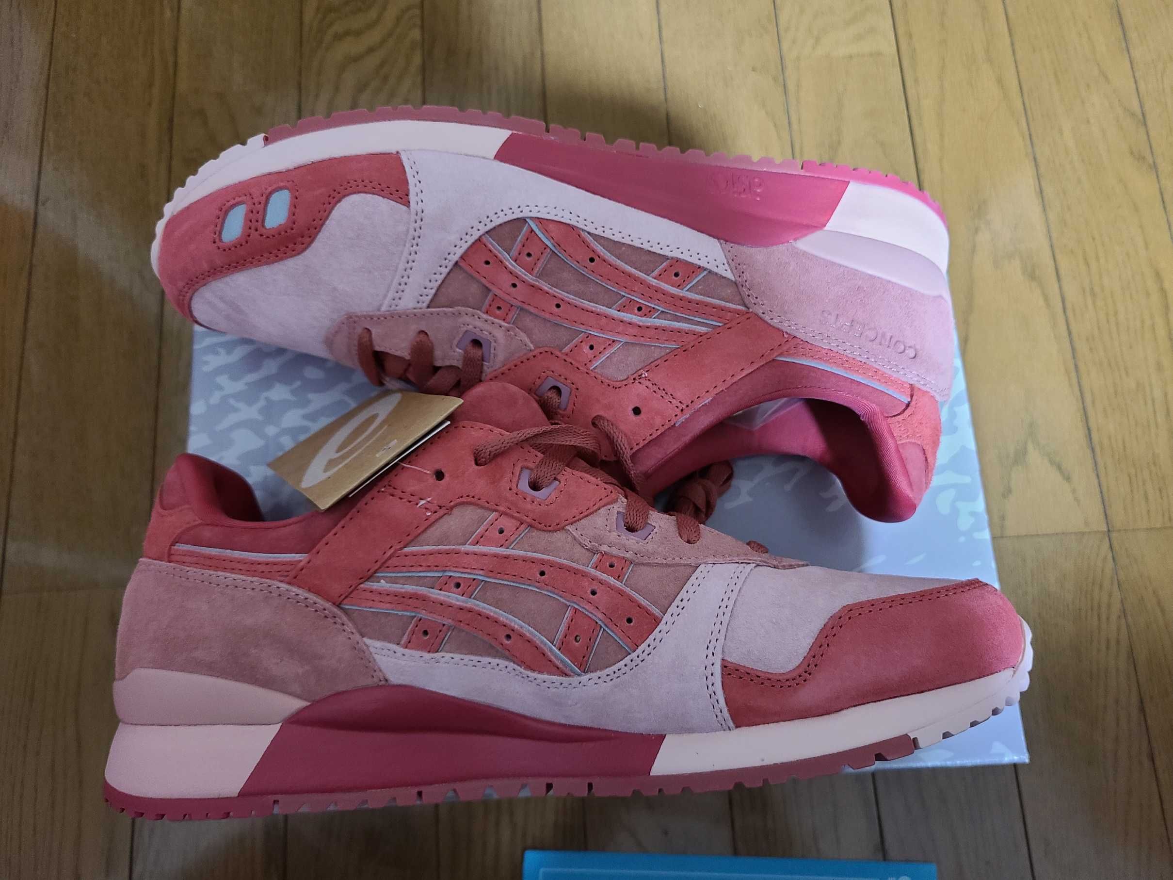 Concepts × Asics Gel Lyte III "Salmon"